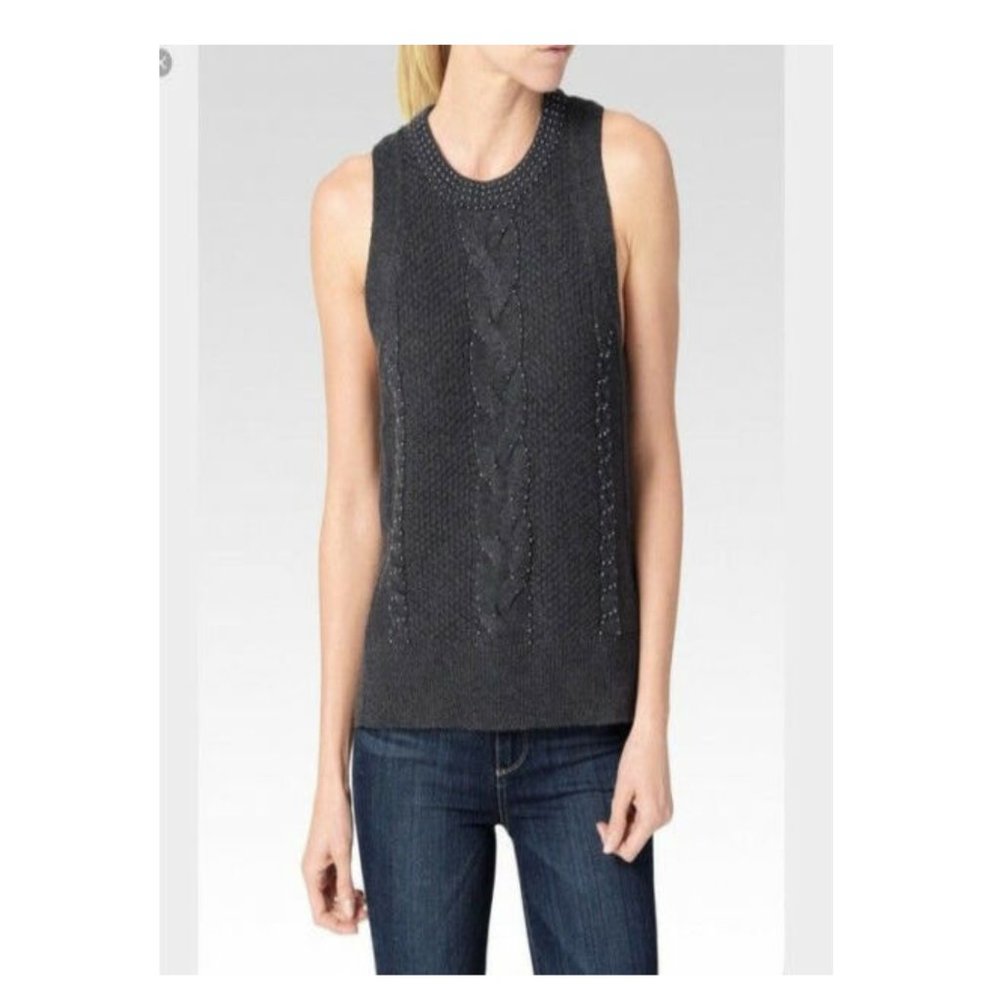 Paige Denim- Sleeveless Sweater - Size Large